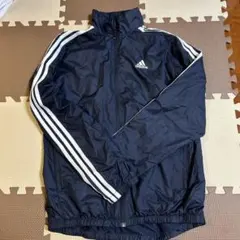 adidas ネイビー ウィンドブレーカー メンズ　M
