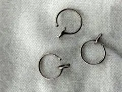 ヨーガンレール　イヤーカフ　イヤークリップ　シルバー　３個