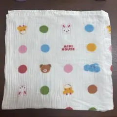 【最終値下げ】MIKI HOUSE バスタオル アニマル柄　90×90cm