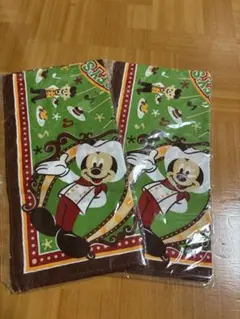 ミッキーマウス バンダナ2枚セット