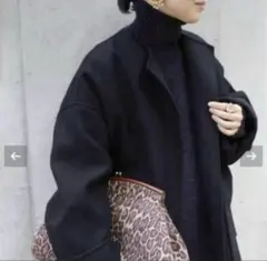 IENA♡オーラリーSUPER FINEMELTON ブルゾン