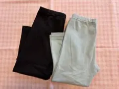 UNIQLO KIDS リブ編みレギンス120cm 2点セット