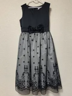 本日値下げ　フォーマルドレス ワンピース　リボン付き　140㌢