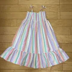 H&M ワンピース 140サイズ　9-10 キャミソールワンピ