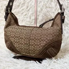 COACH ホーボー ワンショルダーバッグ 2154 vintage シグネチャ - メルカリ