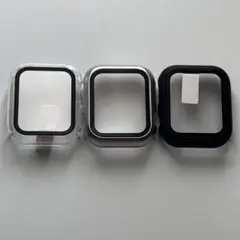 新品 アップルウォッチ 強化ガラス一体化ケース セット40mm