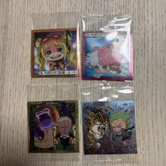 ワンピースウェハースシール 4枚セットセット