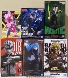 【人気アニメフィギュア 6種6体セット】 まとめ売り J__J/