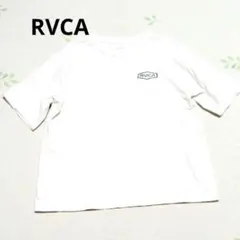 RVCA Tシャツ ホワイト S ペイズリー バンダナ リメイク サーフィンのサムネイル