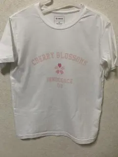 ANEVER CHERRY BLOSSOMS Tシャツ 半袖 ホワイト