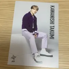 川西拓実　タワレコカフェ　ポストカード