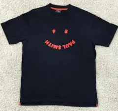 【極美品】【値下げ】PS Paul Smith ハッピーロゴ 黒×赤 完売品のサムネイル