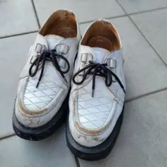 George Cox ラバーソール　ダイス　UK8　ホワイトのサムネイル