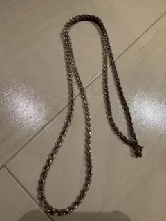 ビンテージ TIFFANY スターリングシルバーツイストロープチェーンネックレスのサムネイル