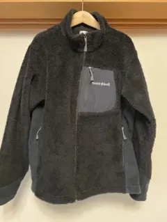 mont-bell キッズ フリースジャケット 140 黒
