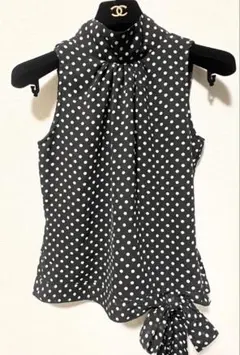 お値下げ★ INGNI ドット柄　水玉模様 ノースリーブブラウス　ZARA