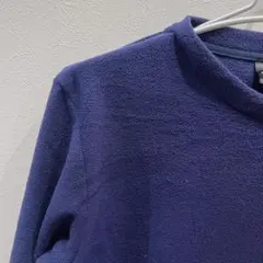 ARONA 【M】 ネイビー トレーナー 裏起毛 暖かい シンプル カジュアル