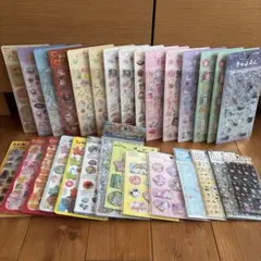 きゅるるん、カプセル、おはじき、チェリジェム 等 シールまとめ売り