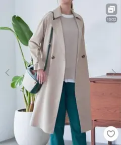 ikka 花粉リリースゆるトレンチコートのサムネイル
