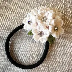 桜ソメイヨシノのヘアゴム