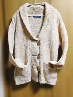 THE IMPORTIUM ベージュニットカーディガン