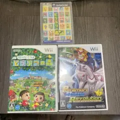 送料無料　どうぶつの森　どうぶつの森森➕　ポケモンバトルレボリューション