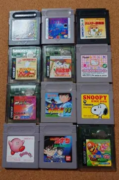 【中古】ゲームボーイ&カラーゲームソフト24本【セット販売】