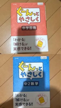 ぐーんとやさしく　中学生国語　中学2数学