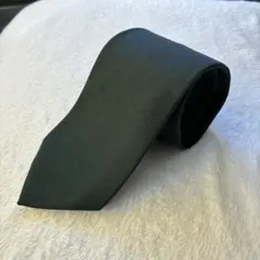 【美品】ユナイテッドアローズ ネクタイ 無地 ダークグリーン