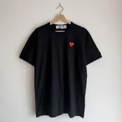 PLAY COMME des GARÇONS ロゴTシャツ ブラック