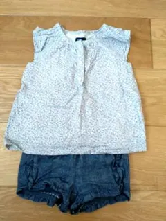 ベビーギャップ☆小花柄ブラウス