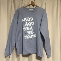 WIND AND SEA デニム de ミライ ロングTシャツ　木村拓哉　ブルーのサムネイル