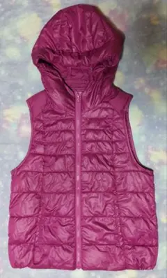 GU ジーユー ダウン ベスト S or 160 サイズ 薄地