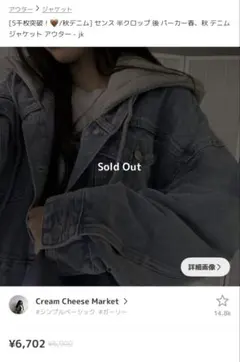 デニムジャケット・アウター