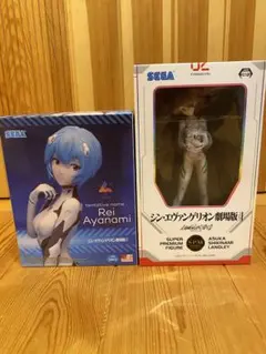 シン・エヴァンゲリオン 綾波レイ アスカ フィギュア2点セット✩.*˚