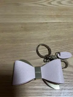 FURLA キーホルダー　リボンチャーム