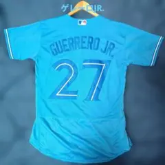 m*x様 NIKE ブルージェイズ ゲレーロJr選手 ユニフォーム Mサイズ m*x様 NIKE ブルージェイズ ゲレーロJr選手 ユニフォーム Mサイズ
