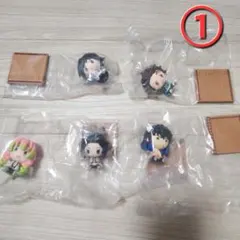 一番くじ 鬼滅の刃 姉の仇 F賞ちょこのっこフィギュア　5点セット