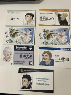 ハイキュー‼︎ 名刺カードコレクション