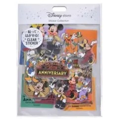 ディズニーストア　東京ディズニーリゾート店　25周年　クリアステッカー　シール