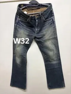 귀신 페이드 ​​Lee 부츠 컷 데님 에드윈 기획
