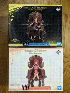KINGDOM HEARTS 20周年記念 ソラ・カイリ スタチューセット