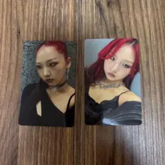 HANA 1st Album トレカ チカ CHIKA 2種