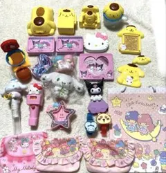 マクドナルドハッピーセット大量セット　サンリオポムポムプリンクロミキキララキティ