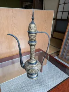 真鍮水差　インド製　アンティーク 雑貨 骨董品