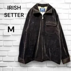 アイリッシュセッター◆コーデュロイジャケット(M)ブラウン　フルジッパー　秋冬