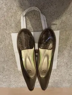 ゴールド グリッター パンプス M
