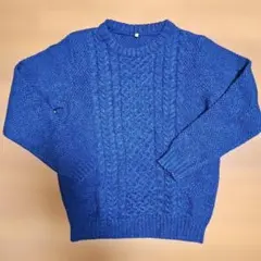 アルパカ混ニット フィッシャーマンセーター