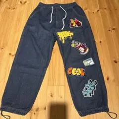 A.T.C. グラフィティパッチ デニムパンツ