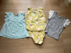 Tシャツ2枚とセットアップ1組